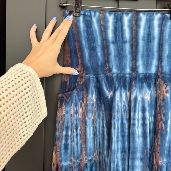 Bohemian Foldover Flare Pants - Picture 3 of 6